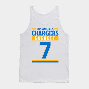 Los Angeles Chargers Everett 7 Edition 3 Tank Top